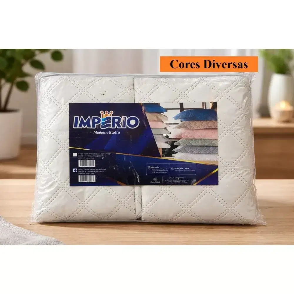 KIT FRONHA 2 PECAS IMPERIO 10594 50X70 MATELADO PERCAL 90G LISO DIVERSAS CAZA NOBRE 