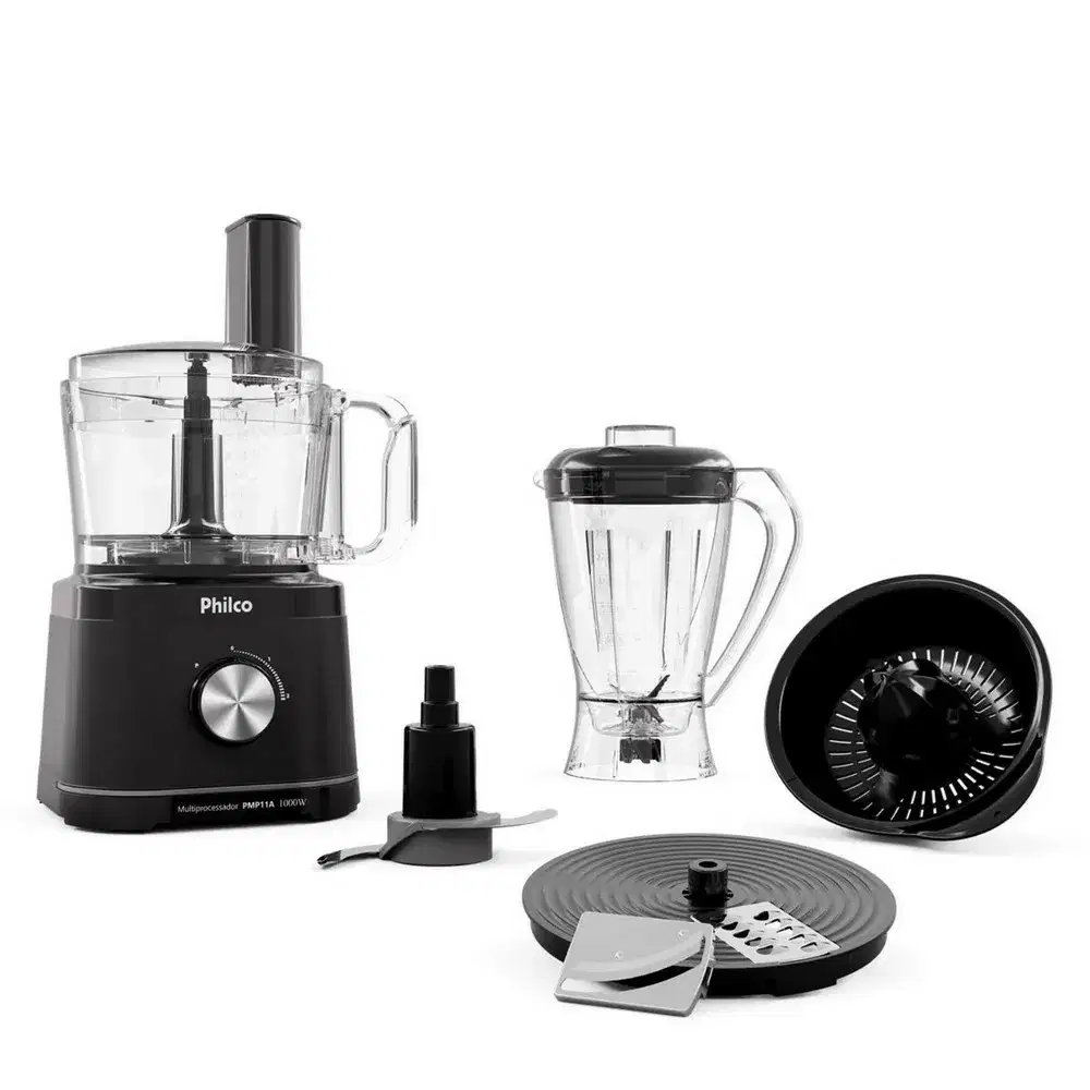 MULTIPROCESSADOR PHILCO CONCEPT PMP11A 5 EM 1 1000W PRETO 220V 