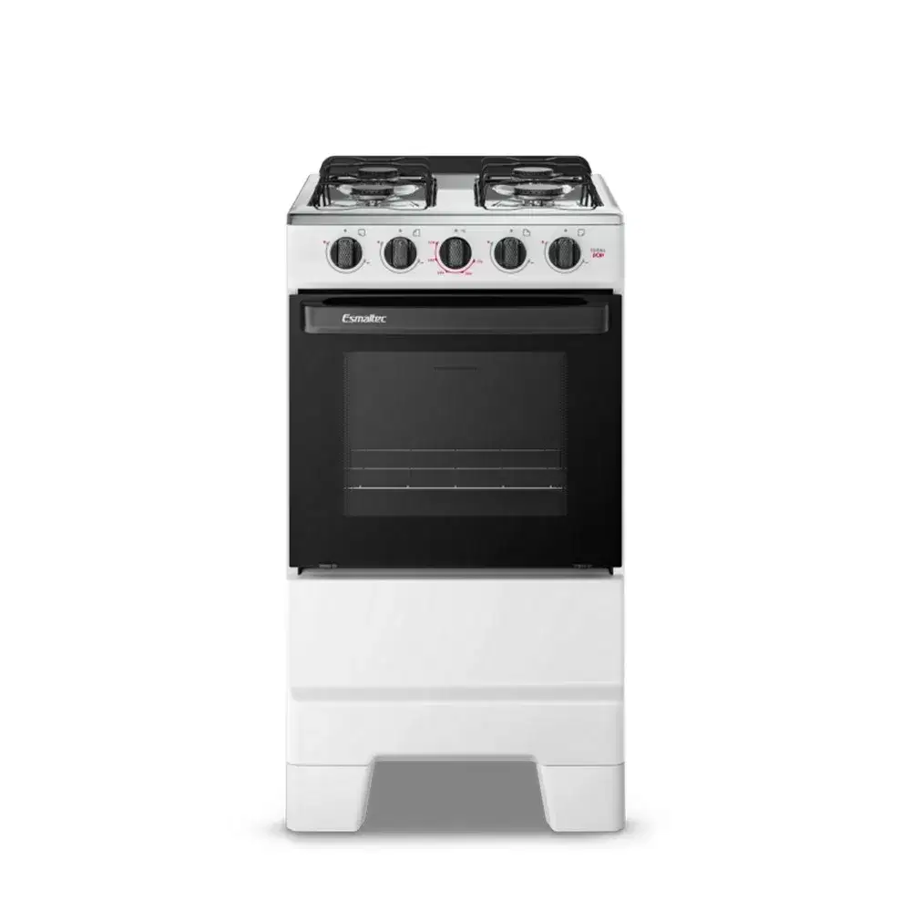 FOGAO 4 BOCAS ESMALTEC IDEAL POP 4120 BRANCO 
