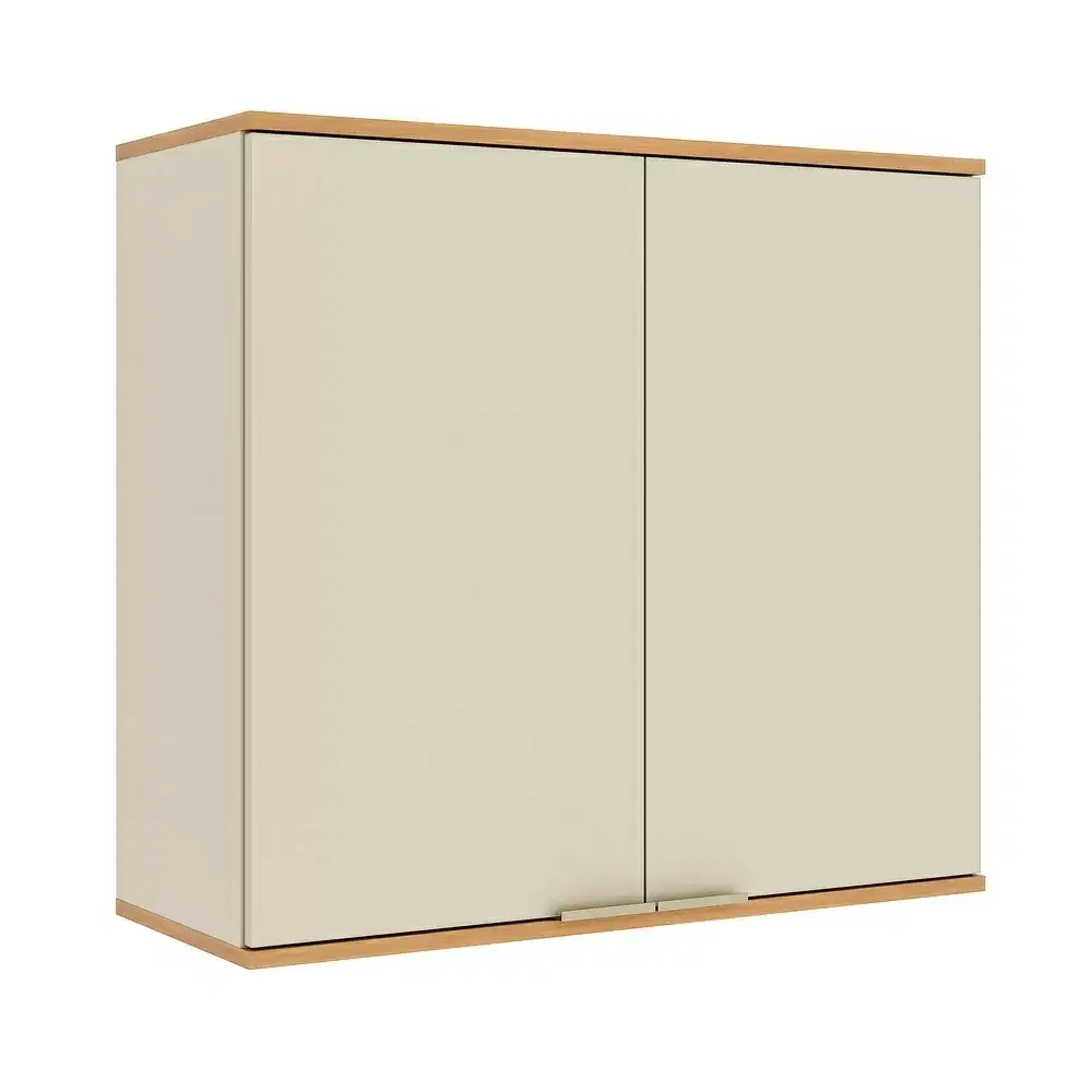ARMARIO 0.80CM 2 PORTAS CASTANHA ARENAS/FREIJO 915002 A73XL80XP31 19,10KG TELASUL 